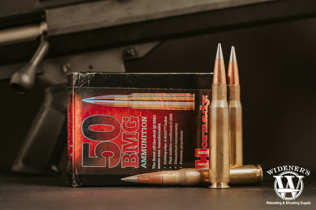 a photo of Hornady 750 Grain A-Max match ammo