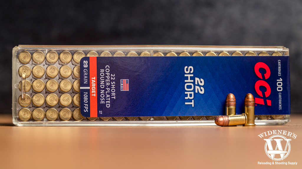 a photo of the best 22 short ammo CCI 22 Short