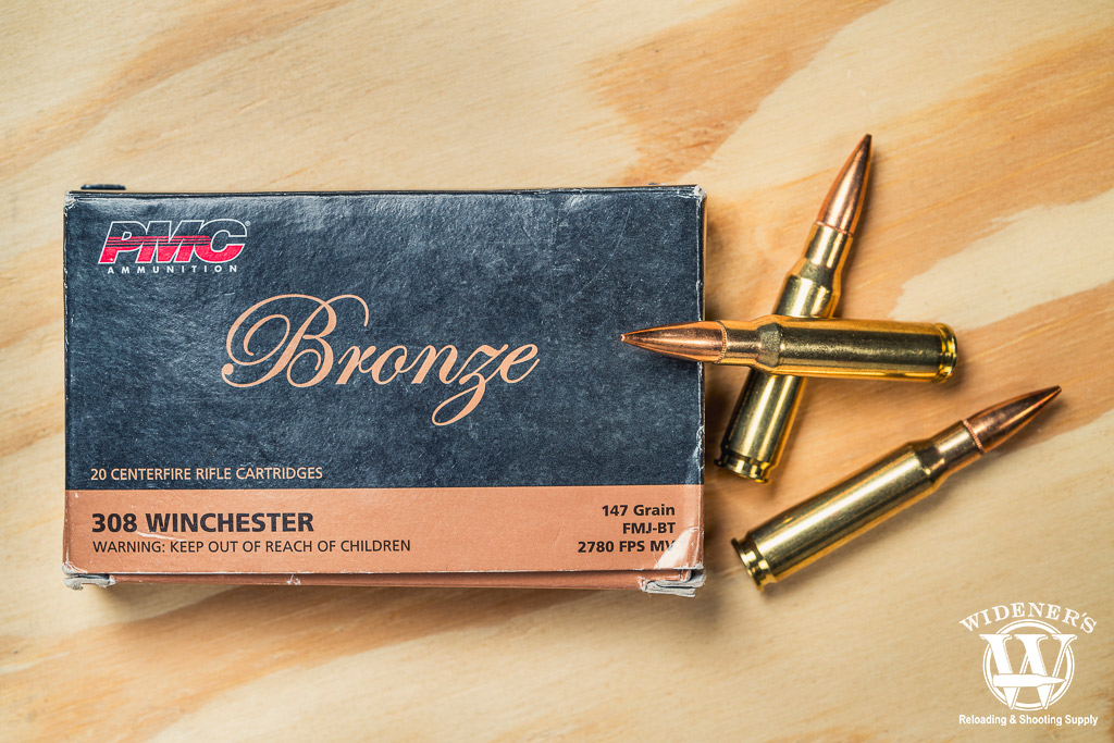 a photo of PMC bronze centerfire ammo