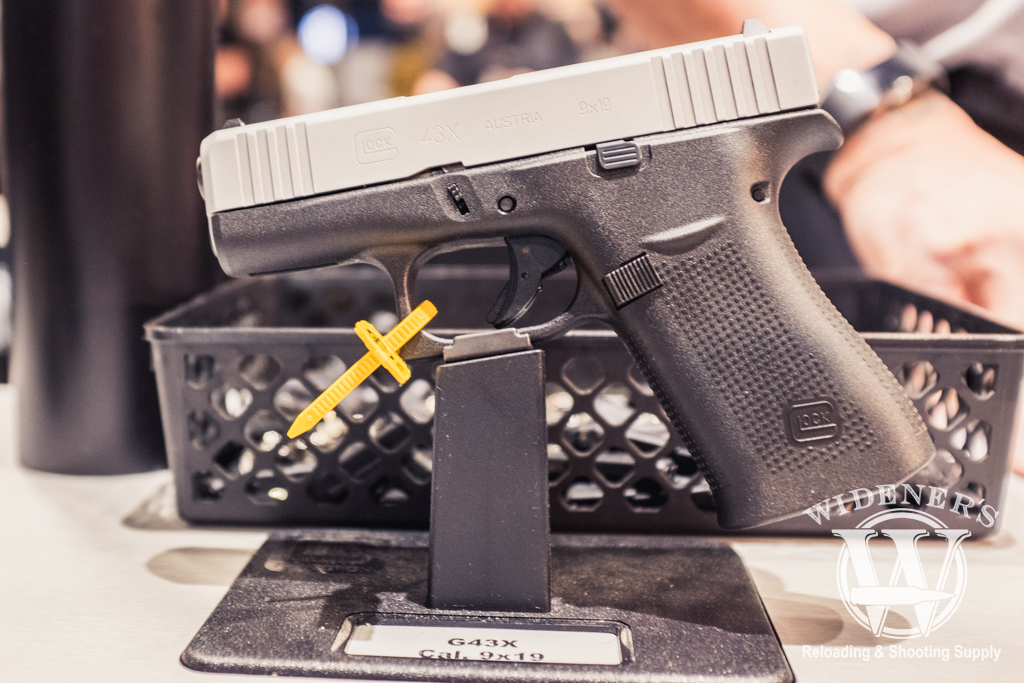 photo of the glock g43X at shot show 2019