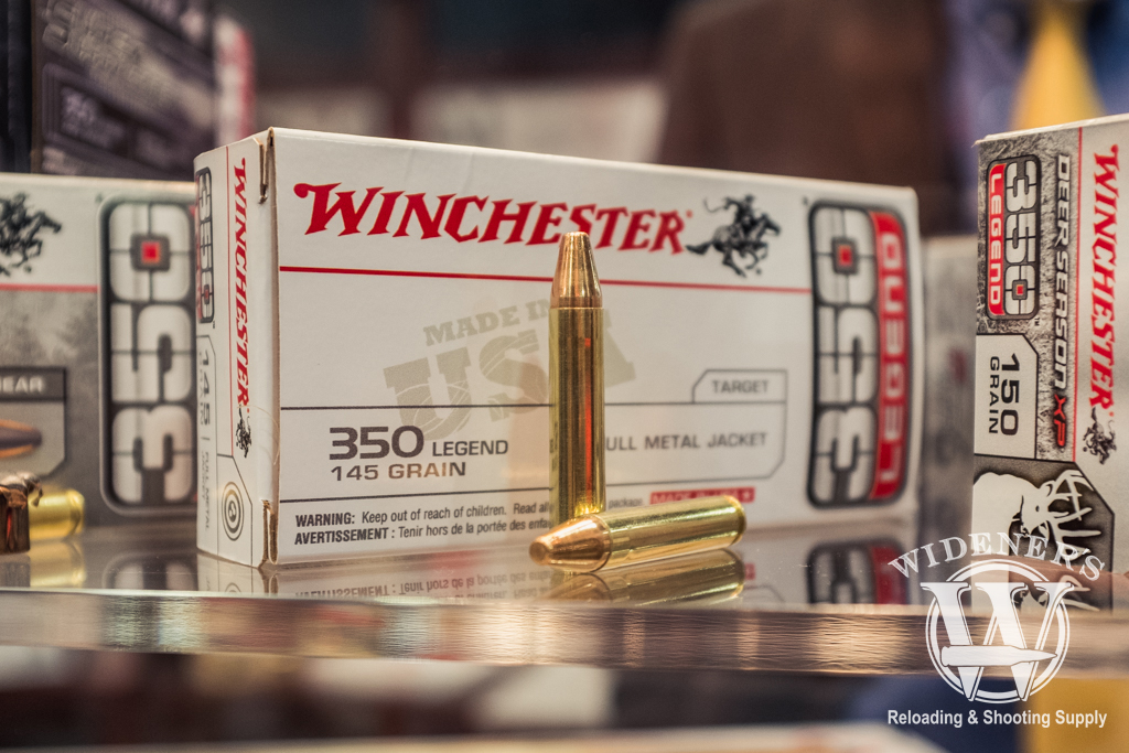 photo of Winchester 350 Legend 145gr FMJ bullet