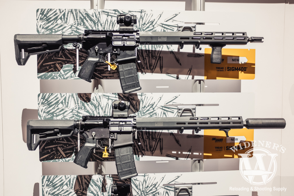 photo of the Sig M400 Tread 5.56 NATO at shot show 2019