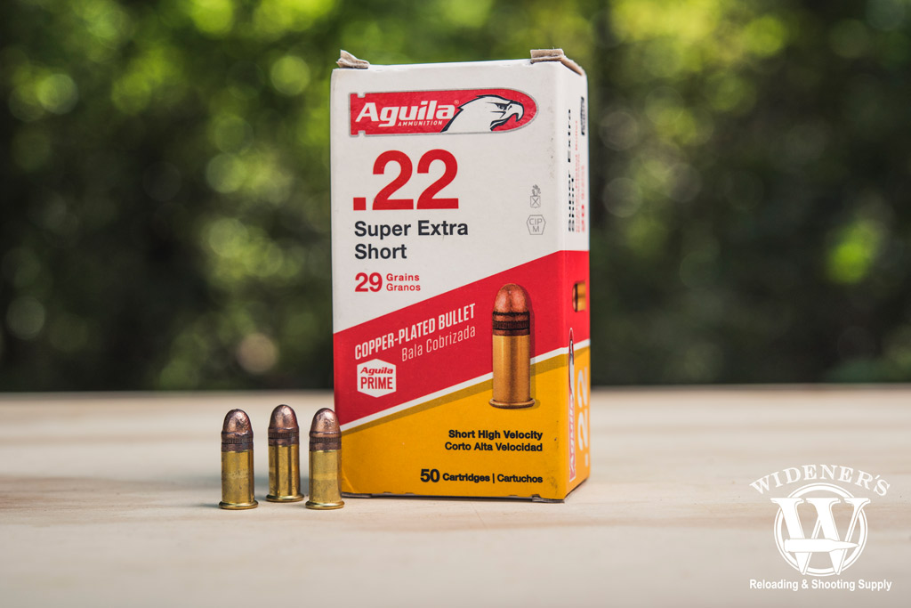 a photo of aguila rimfire bullets and box