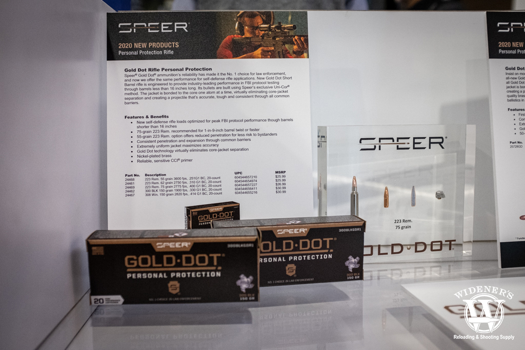 photop of speer Gold Dot Rifle Personal Protection line ammo