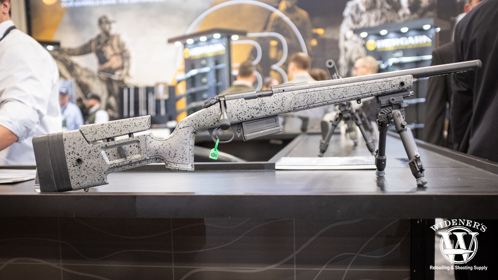 photo of the Bergara B-14 22LR rimfire rifle at shot show 2020