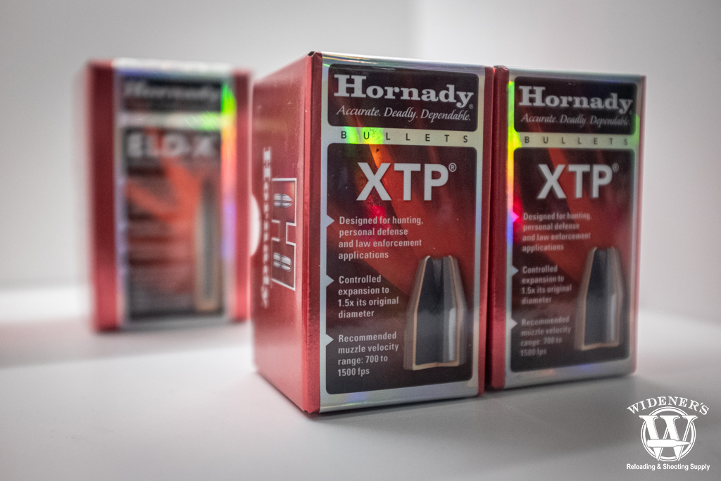photo of suppressed hornady xtp ammo at shot show