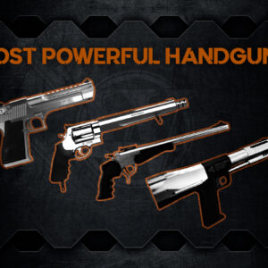 photo of world's most powerful handguns