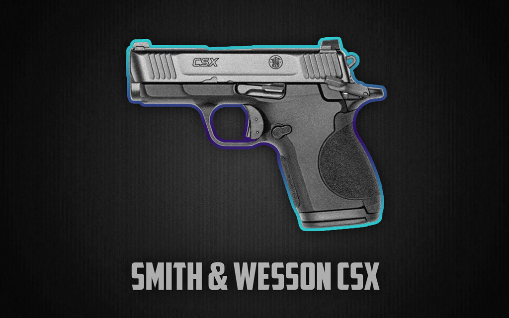a photo of the Smith & Wesson CSX Pistol shot show guns