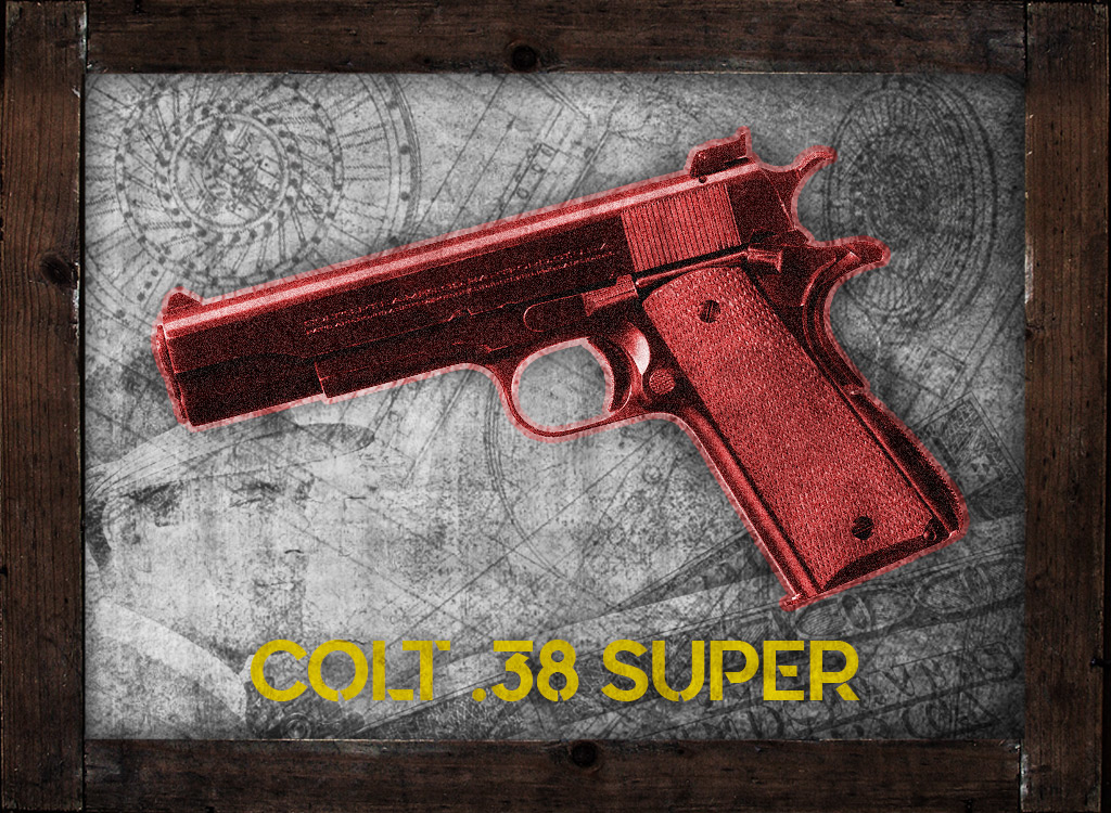 A photo of 38 special colt 38 super john dillinger gangster guns