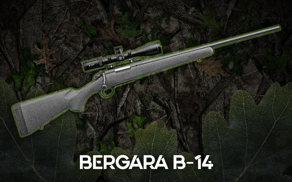 a photo of the Bergara B-14 308 hunting rifle