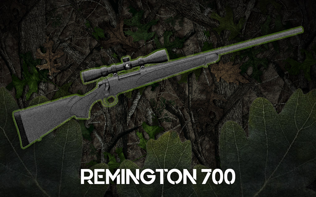 a photo of the Remington 700 Bolt-Action 308 hunting rifle