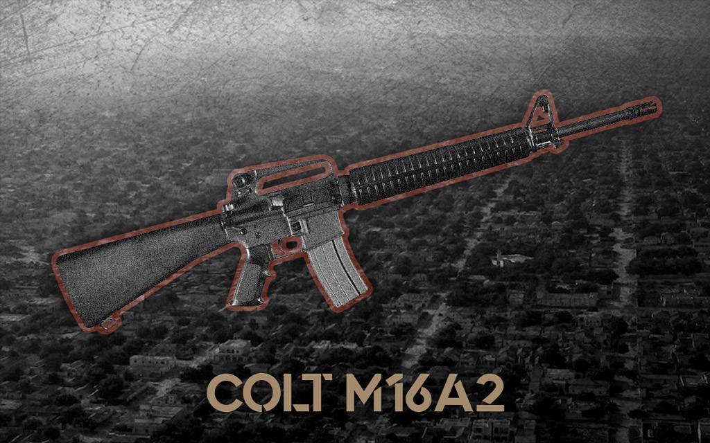 a photo of the Colt M16A2