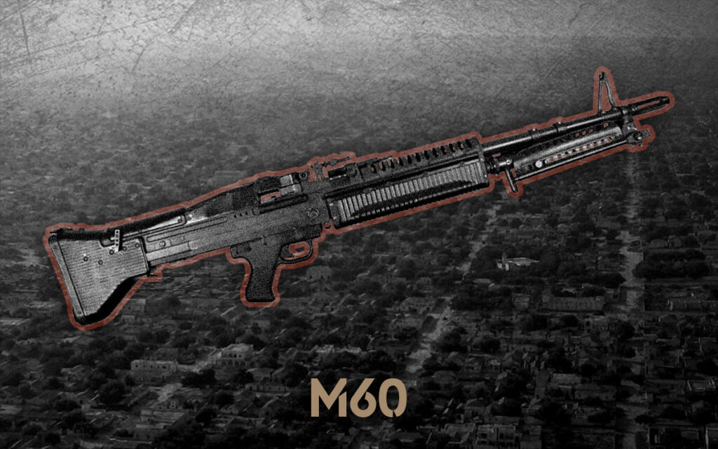 a photo of the M60 Machine Gun