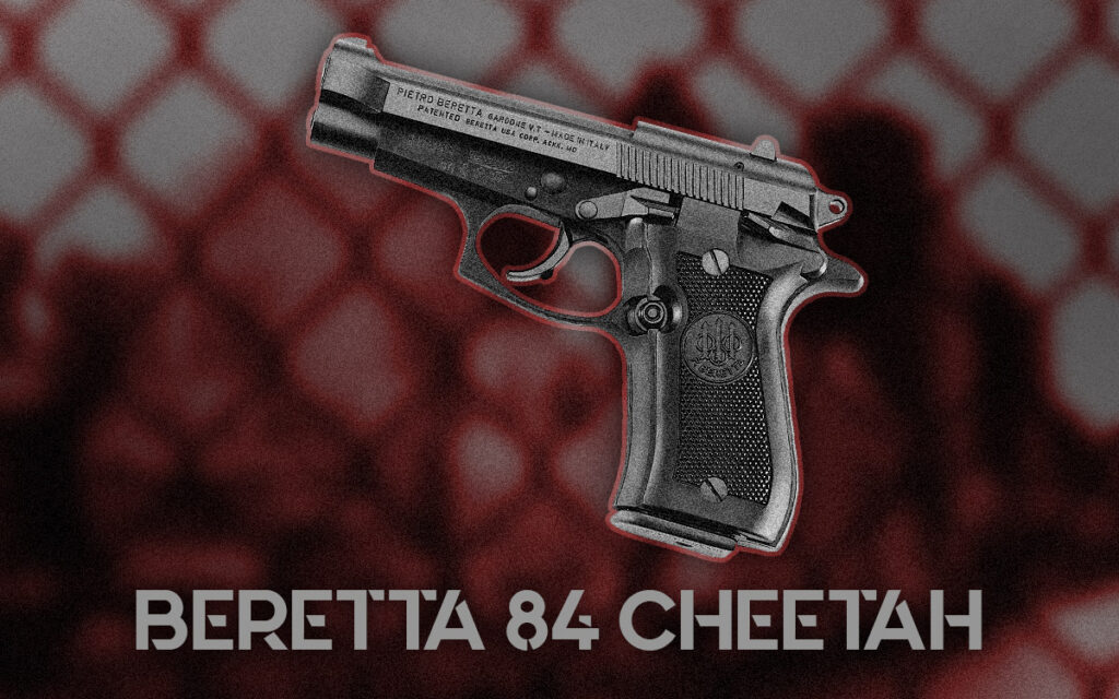 a photo of the Beretta 84 Cheetah death wish guns