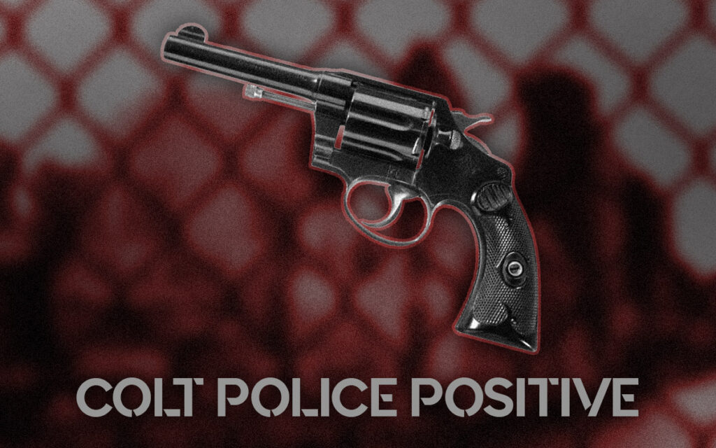 a photo of the Colt Police Positive revolver