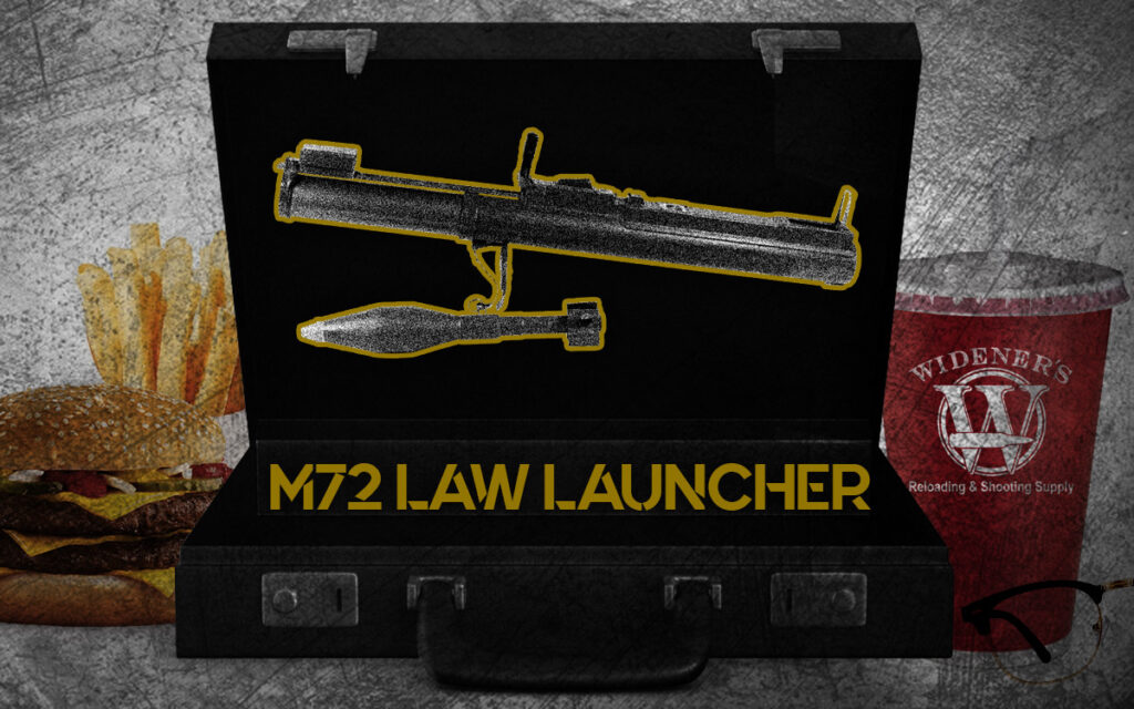 a photo of the m72 law rocket launcher