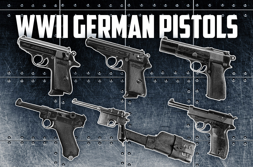 WWII german pistols