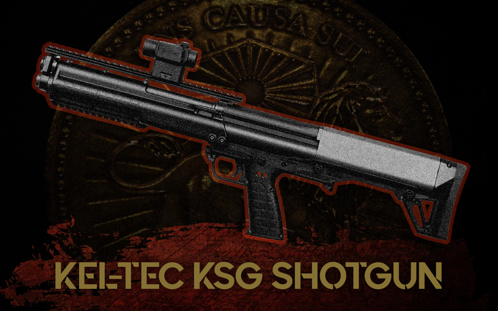 a photo of the Kel-Tec KSG Shotgun