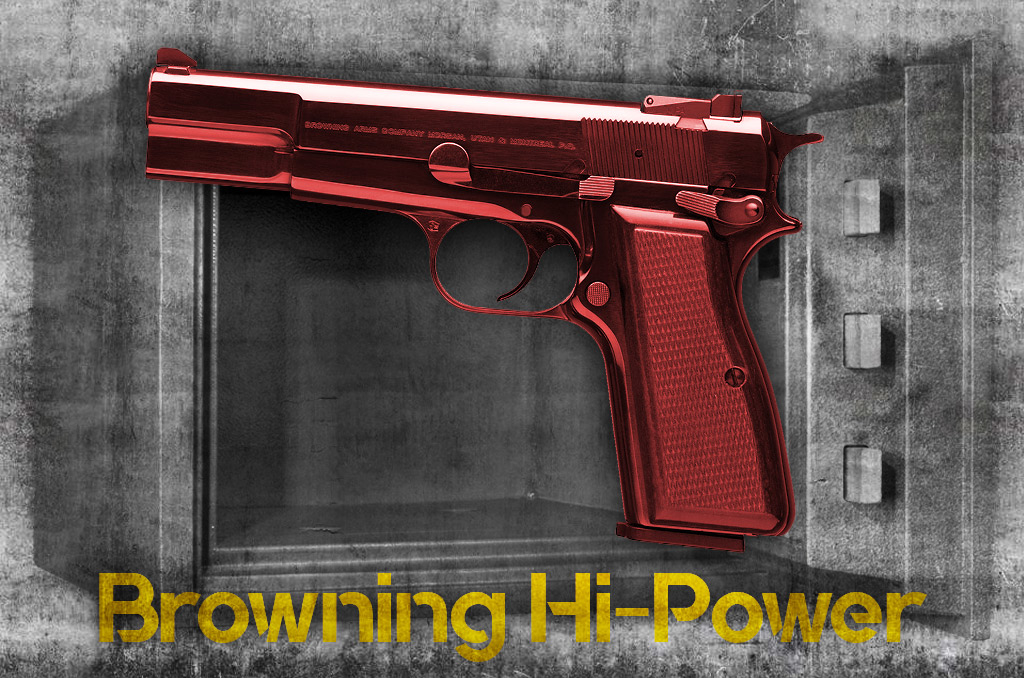 photo of the Browning Hi-Power 9mm pistol