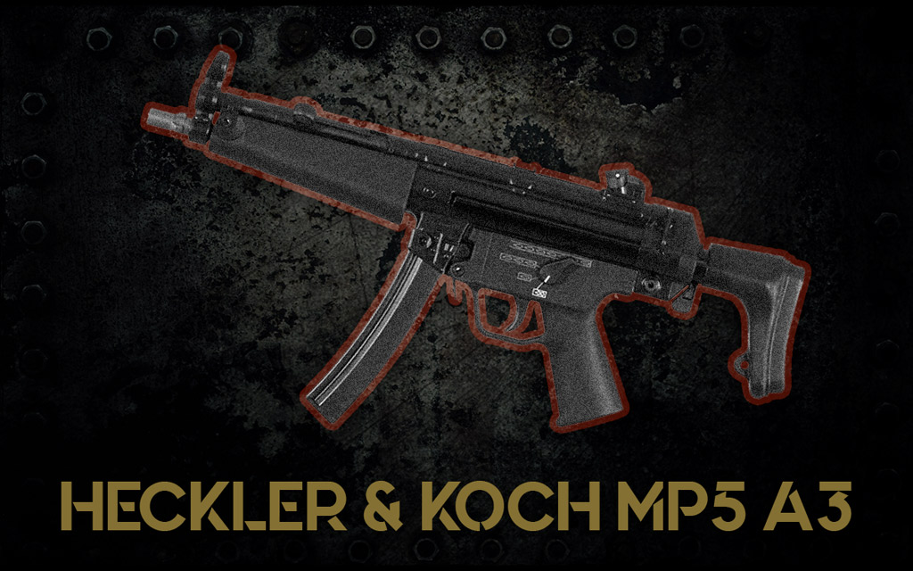  a photo of a Heckler & Koch MP5 A3