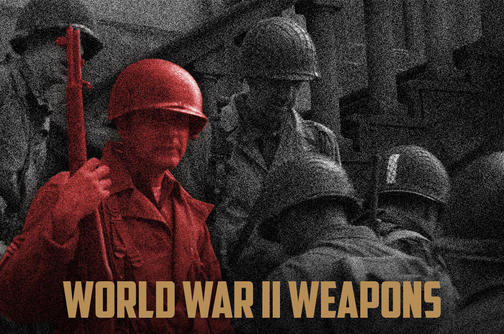 image of wwII weapons