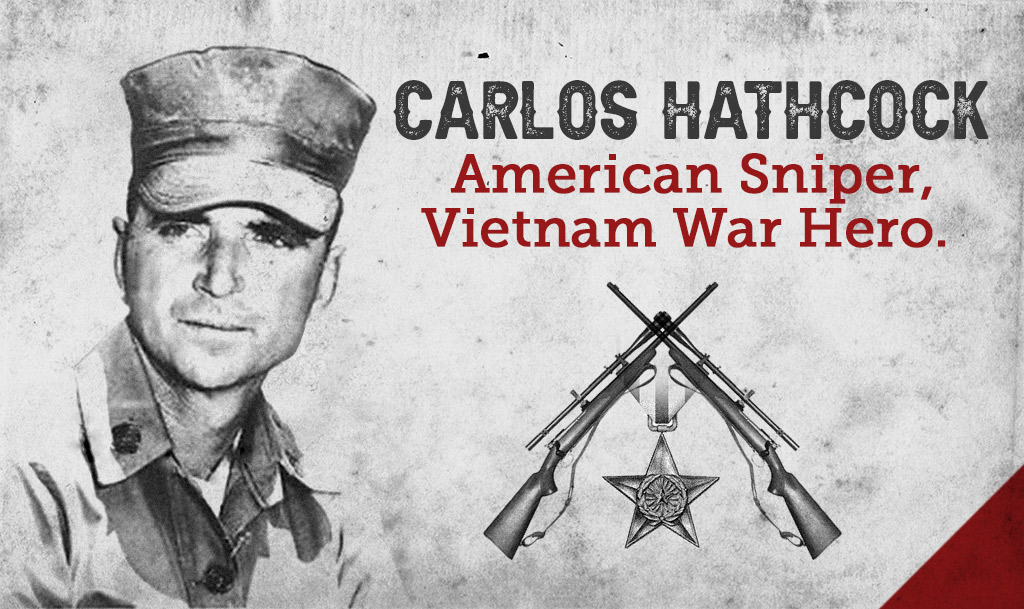 The White Feather Sniper: Carlos Hathcock - VA News