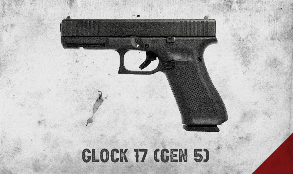 a photo of the glock 17 handgun