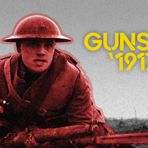 an illustration depicting the 2019 film entitled 1917