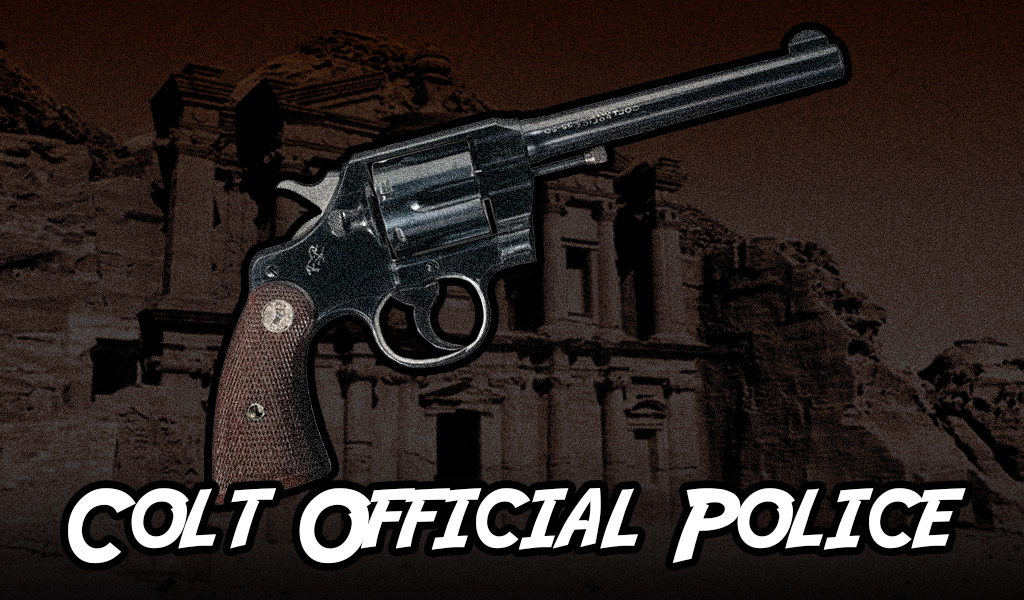a photo of a Colt Official Police revolver