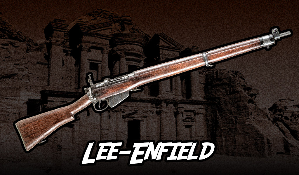 a photo of the Lee-Enfield rifle