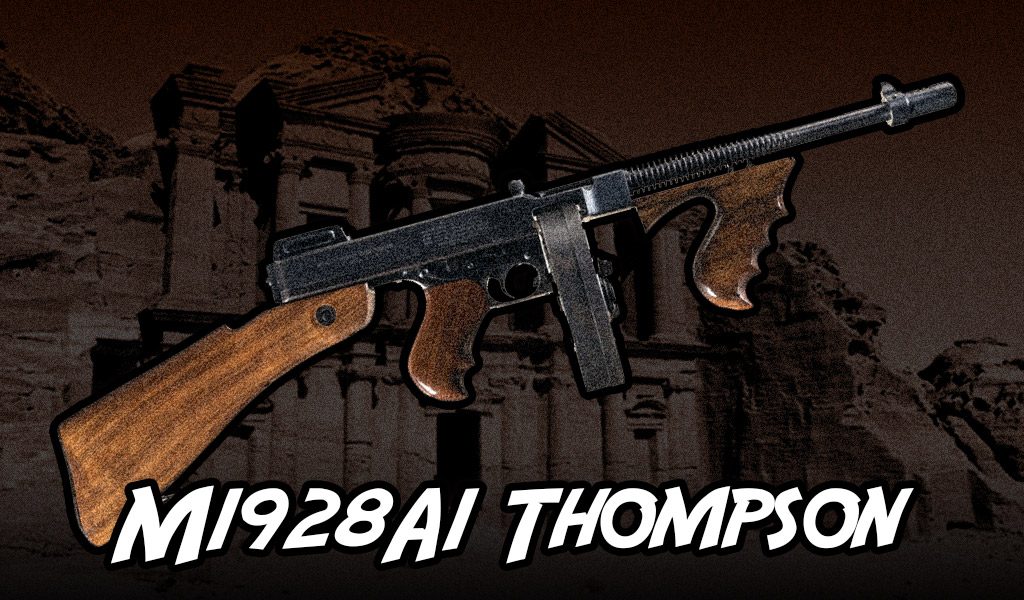 a photo of the M1928A1 Thompson