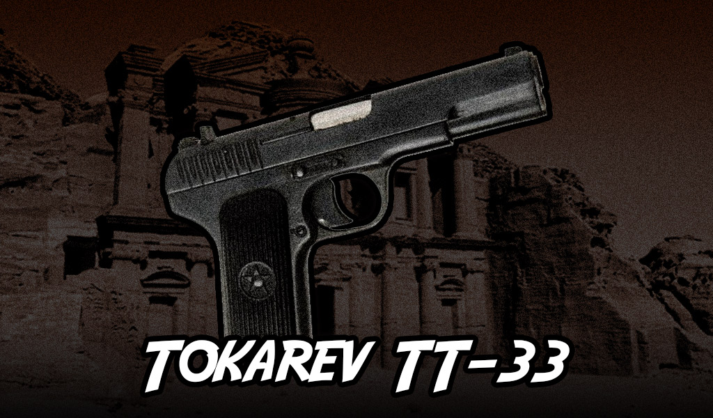 a photo of a Tokarev TT-33 pistol