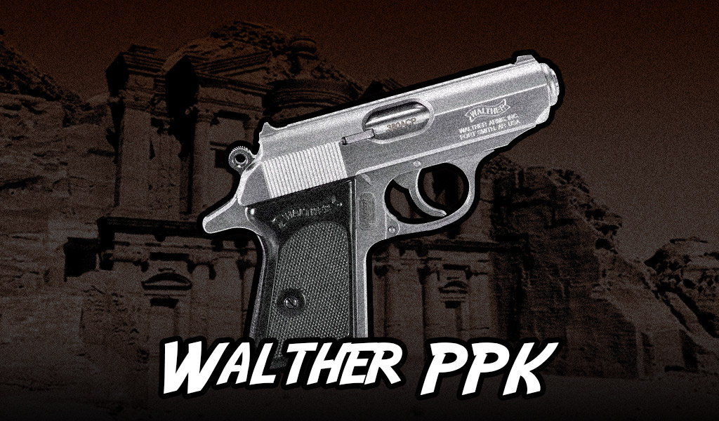 a photo of the Walther PPK pistol