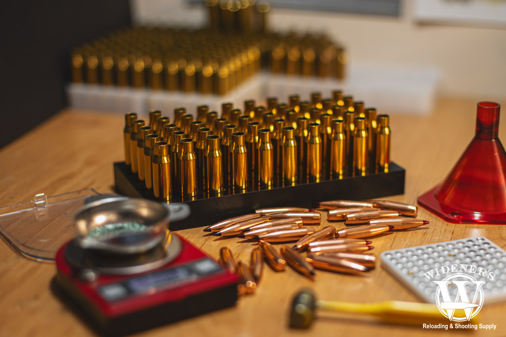 a photo of handloading centerfire ammo