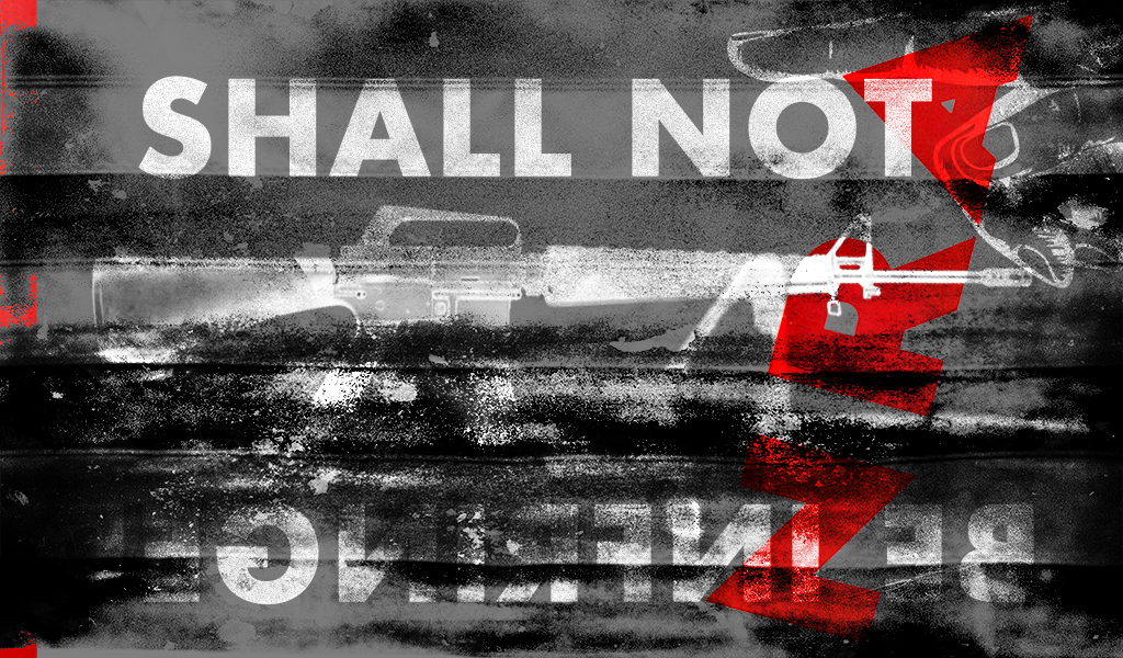 a shall not be infringed graphic design