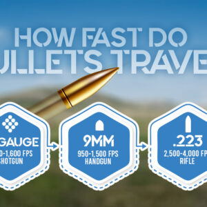 how fast do bullets travel