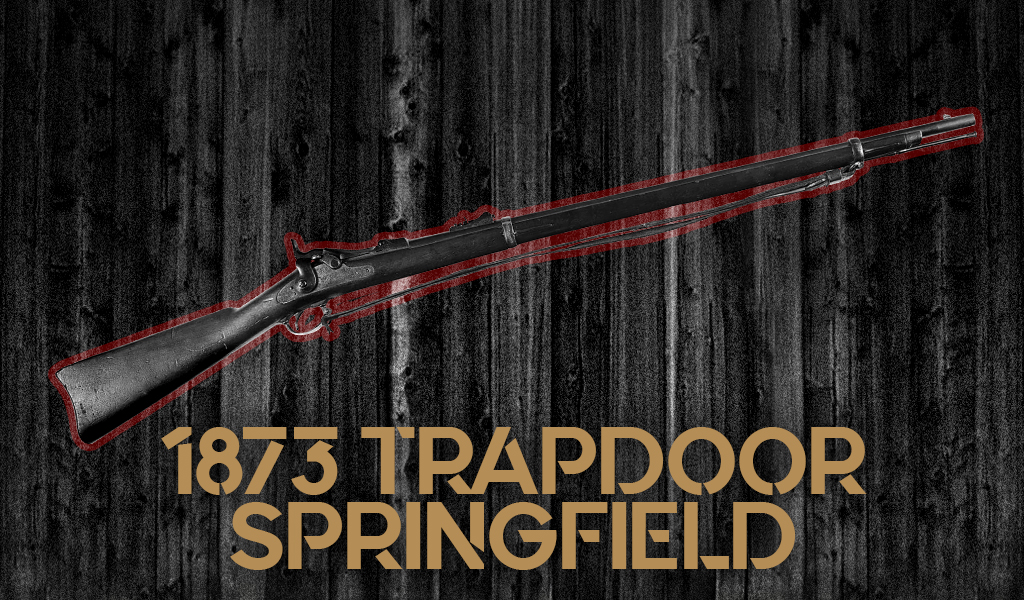 a photo of the Trapdoor Springfield 1873 Carbine