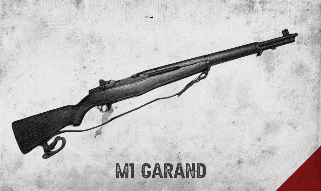 m1 garand rifle a photo of an m1 garand rifle
