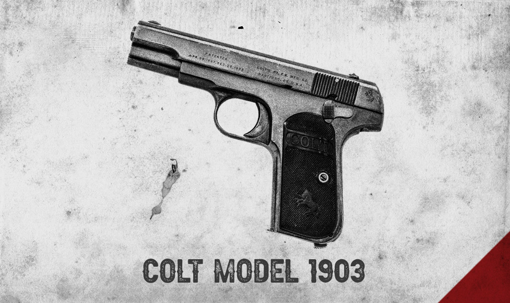 photo of a colt model 1903 pistol