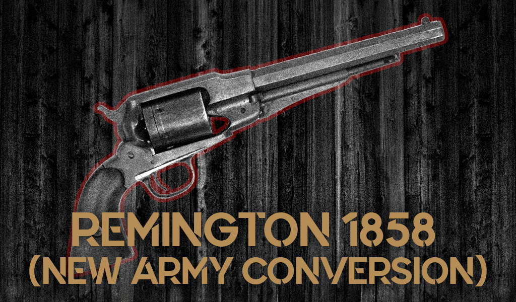 a photo of Remington 1858 New Army Conversion