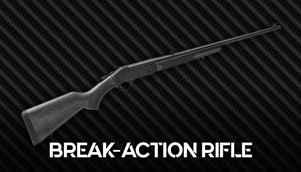 a photo of a break action rifle