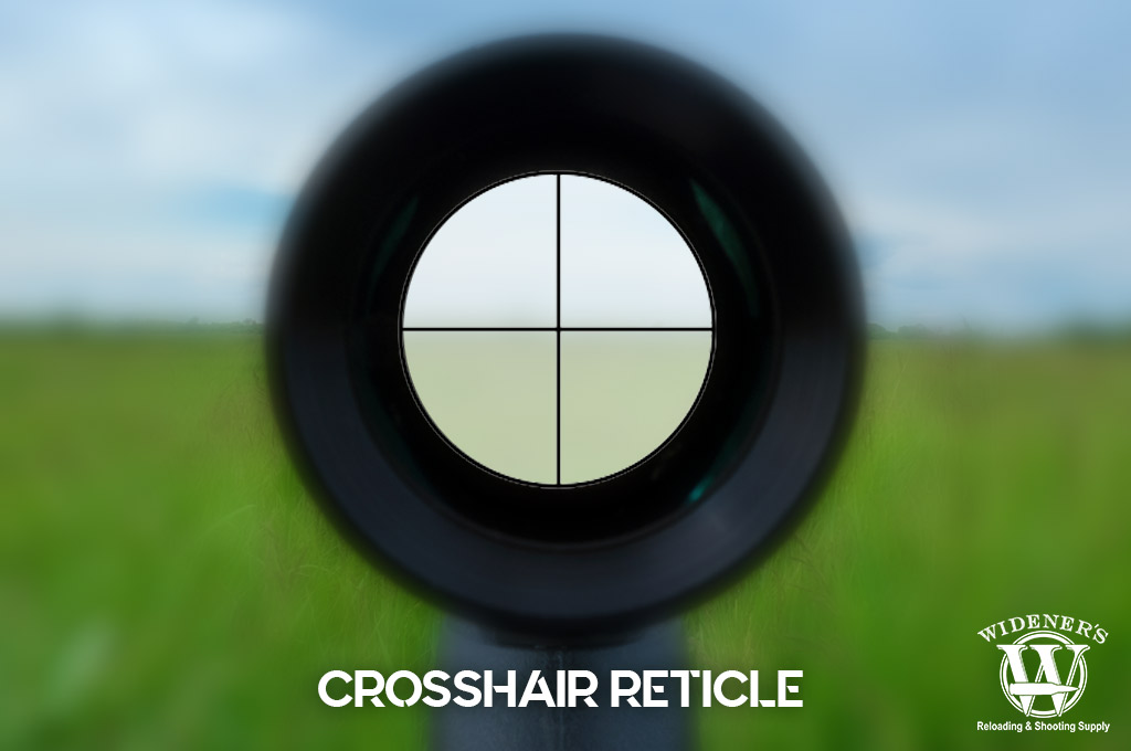 a photo illustrating a standard crosshair