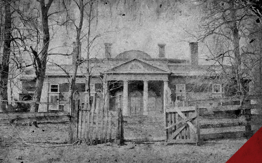 a photo of thomas jefferson's home monticello