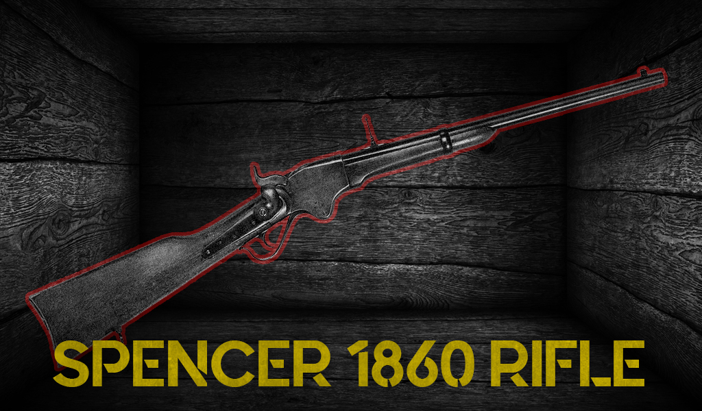 Graphic of the Spencer 1860 rifle