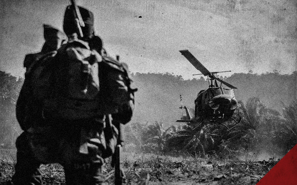 a photo of the vietnam war