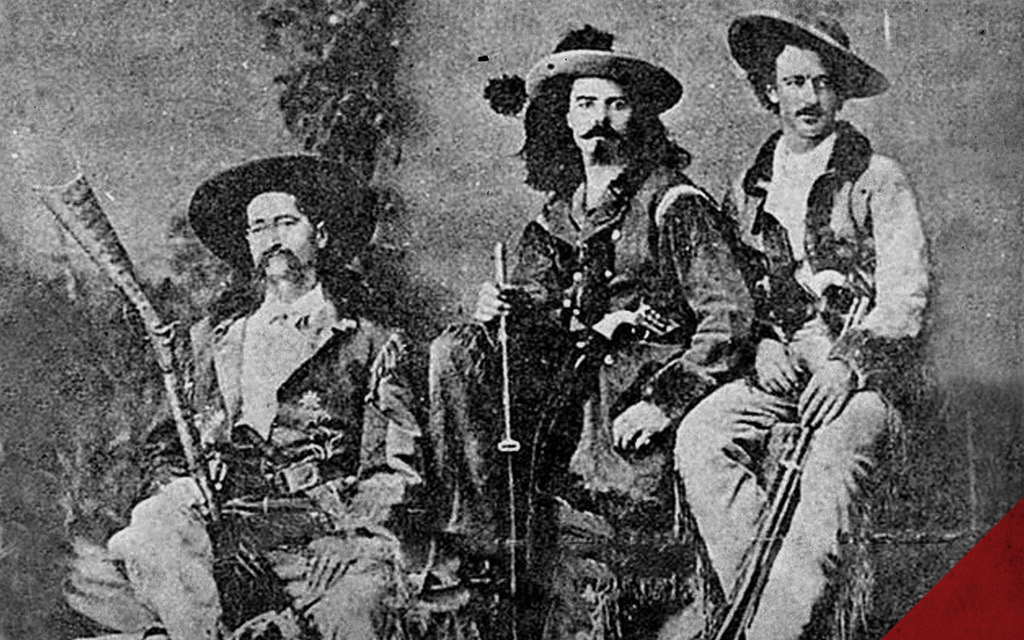a historical photo of Wild Bill Hickok