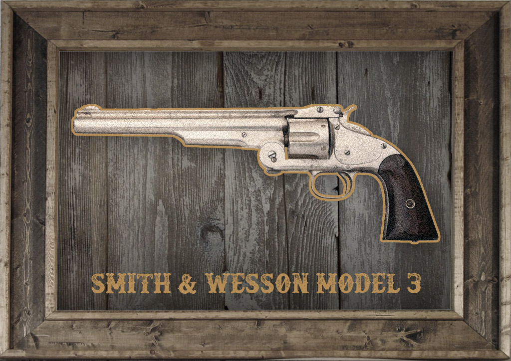 a photo of the Smith & Wesson Model 3 revolver