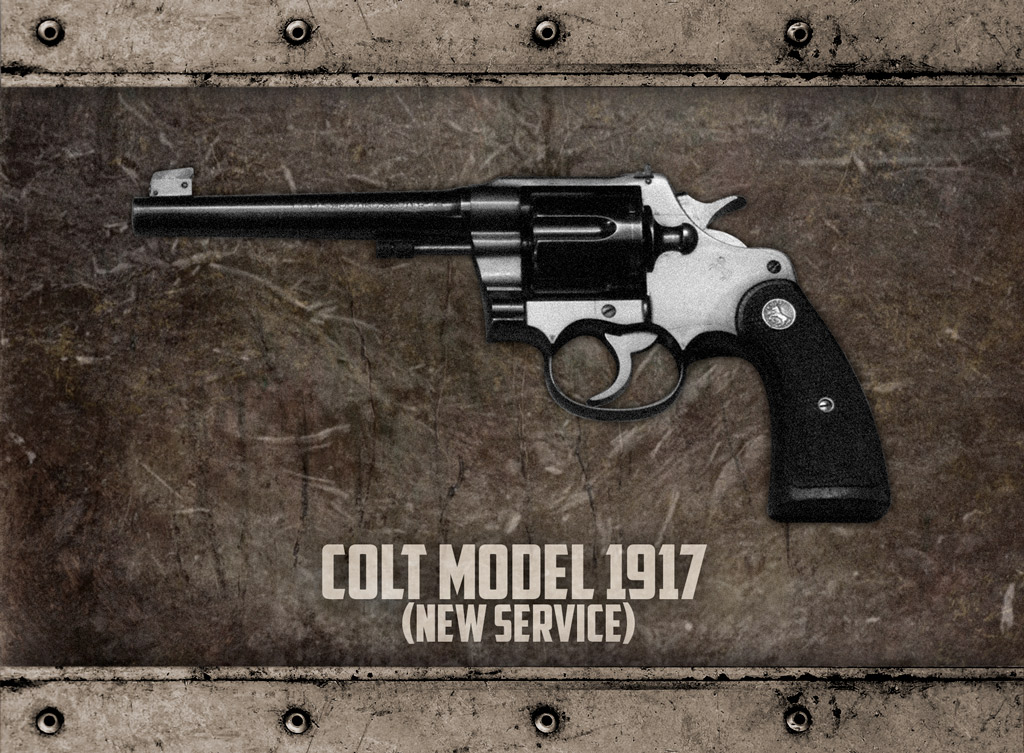 photo of the Colt Model 1917 New Service revolver