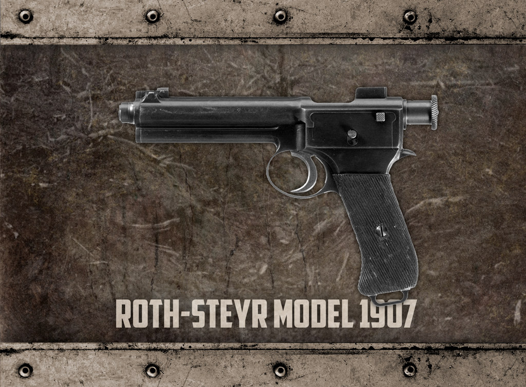 a photo of the Roth-Steyr M1907 pistol