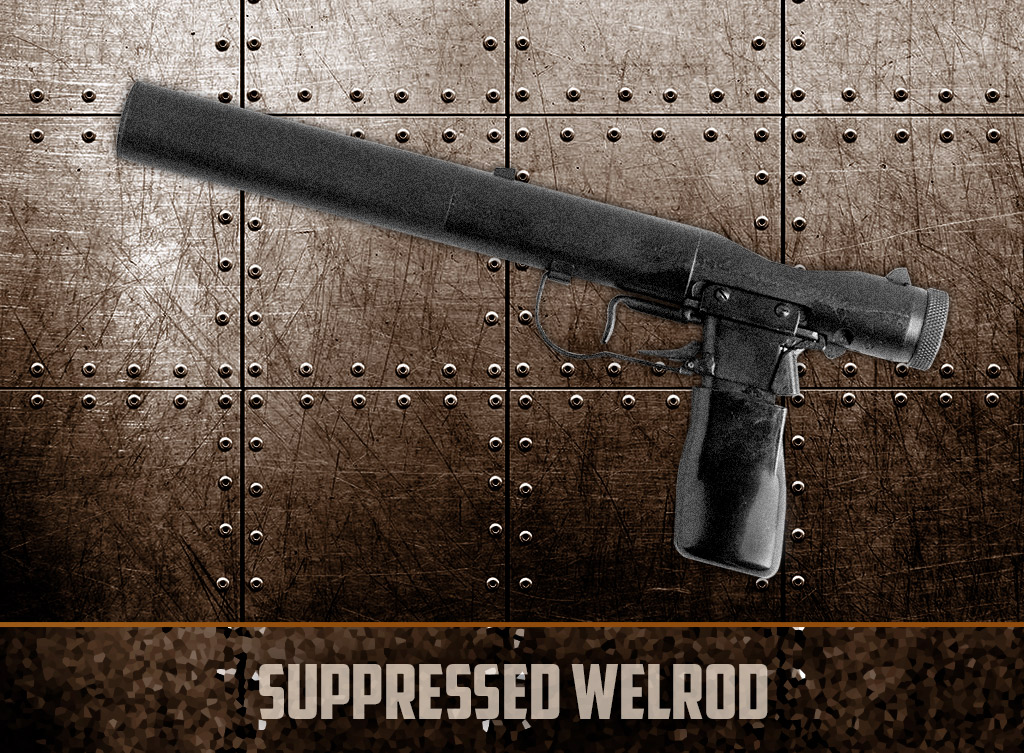 a photo of the suppressed welrod pistol